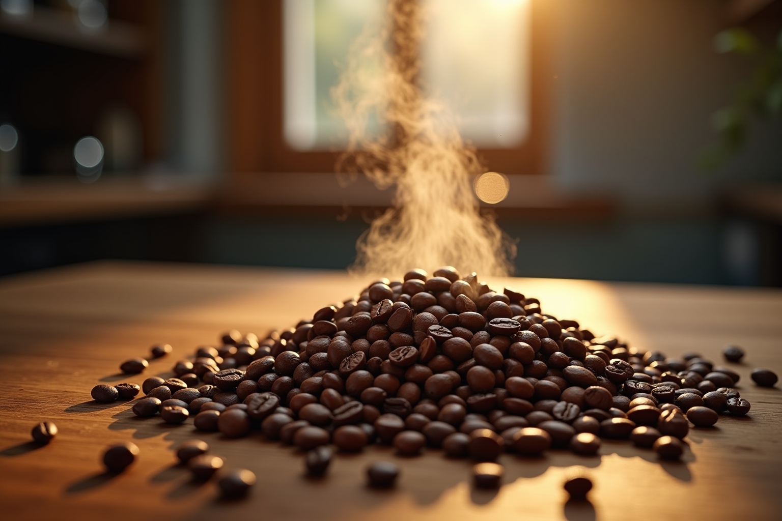 kaffeebohnen frisch geröstet-Titel