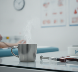 Warum kein Kaffee vor Blutabnahme