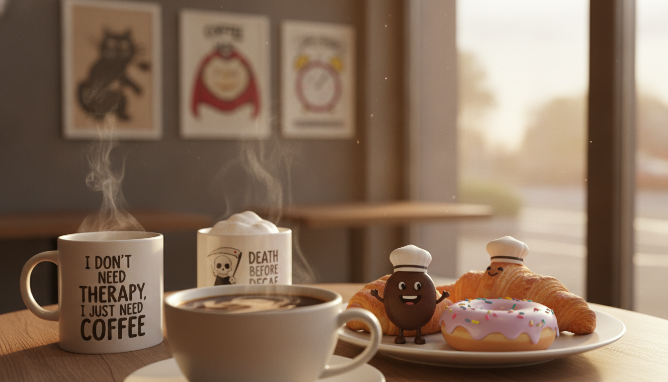 Witzig lustige Kaffee Sprüche