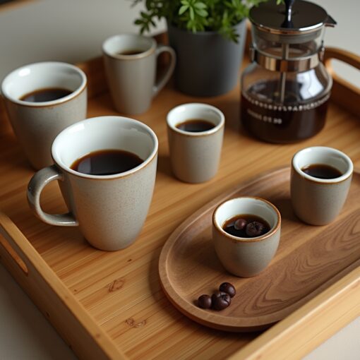 serviertablett für kaffee-Titel